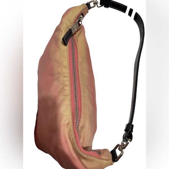 VTG PRADA early 2000’s tessuto pink nylon shoulder bag - Picture 7 of 11